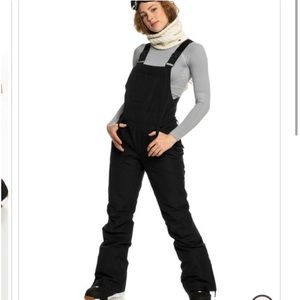 Roxy Rideout Adjustable-Strap Snow Overalls M